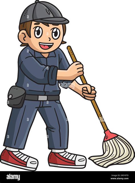 janitor clipart|1,800+ Janitor Clipart Stock Illustrations, Royalty.